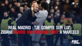 Real Madrid : "Je compte sur lui", Zidane envoie un message fort à Marcelo