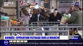 A Paris, le marché de Barbès sous haute surveillance