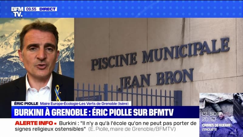 Burkini à Grenoble: Eric Piolle affirme que 70% des élus de la majorité sont 