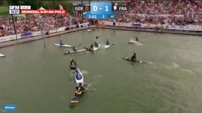 Finales des championnats du monde de kayak polo: les Allemandes égalisent face aux Françaises