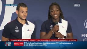 JO de Tokyo: Clarisse Agbegnenou et Samir Aït Saïd choisis porte-drapeaux pour la France