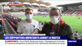 Lyon: malgré l'orage, l'ambiance monte à la fan zone de Gerland avant le match des Bleus face à la Suisse