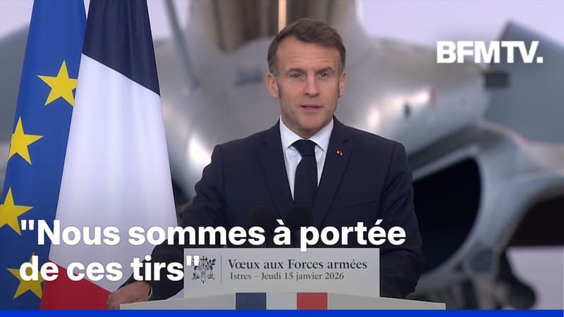Emmanuel Macron avertit que la France "est à portée des tirs" des missiles russes Orechnik