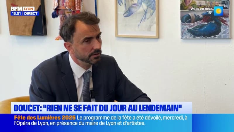 Élections municipales à Lyon: "L'union qu'on vous a présentée hier est travaillée depuis des semaines", assure Grégory Doucet