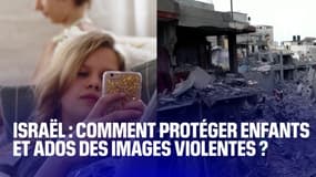 Israël/Hamas: comment protéger les enfants et les adolescents des images violentes qui circulent ? 