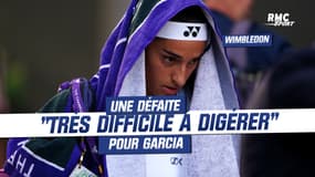 Wimbledon : Une défaite "très difficile à digérer" pour Garcia