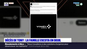 Accident mortel sur l'A8: le deuil de la société Escota après la mort de Tony, agent tué lors d'une intervention