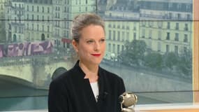 Lucie Castets sur RMC-BFMTV, le 25 juillet 2024.