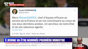 Gérald Darmanin remercie Jean Castex, "chef d'équipe efficace au service de la France" 