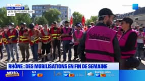 Rhône : des mobilisations en fin de semaine