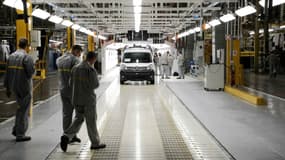 L'usine Renault de Maubeuge (Nord) fonctionne actuellement à 44% de ses capacités. 