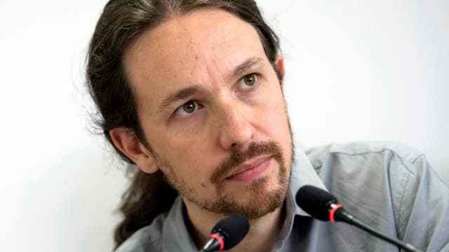 Pablo Iglesias, l'un des fondateurs de Podemos.
