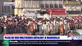 14-Juillet: plus de 900 militaires défilent à Marseille