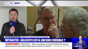 Olivier Besancenot: "Jean-Paul Delevoye doit démissionner et il faut mettre son rapport à la poubelle"