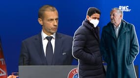 Super League : Ceferin remercie publiquement Al-Khelaifi et Aulas 
