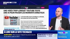 À lire sur le site Tech&Co : "Une vidéo trop longue ? Youtube teste une IA pour passer les moments ennuyeux", par Pierre Berge-Cia - 27/03