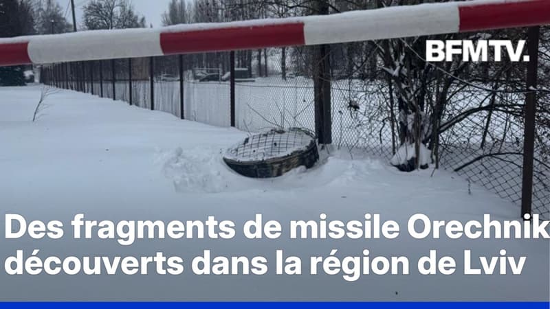 Ukraine: Kiev retrouve des débris de missile Orechnik et accuse Moscou de "crime de guerre"