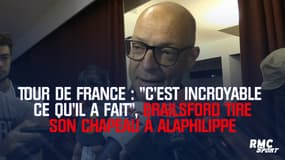 Tour de France : "C’est incroyable ce qu’il a fait", Brailsford tire son chapeau à Alaphilippe