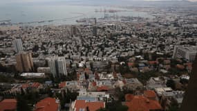 Vue aérienne de la ville portuaire israélienne de Haïfa le 27 novembre 2024. (Photo d'illustration)