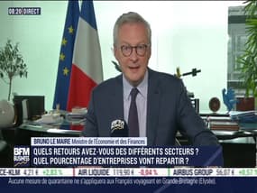 Bruno Le Maire (ministre de l'Economie et des Finances) : Que faut-il attendre au niveau de la reprise des activités en cette première journée de déconfinement ? - 11/05