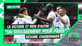 Nice 0-2 PSG : "Un soulagement", la victoire et rien d'autre résume Charbonnier 