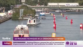 Les prouesses techniques de la cérémonie d'ouverture