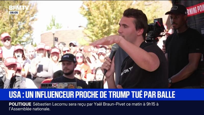 États-Unis: Charlie Kirk, influenceur proche de Donald Trump, tué par balle lors d'un événement dans l'Utah