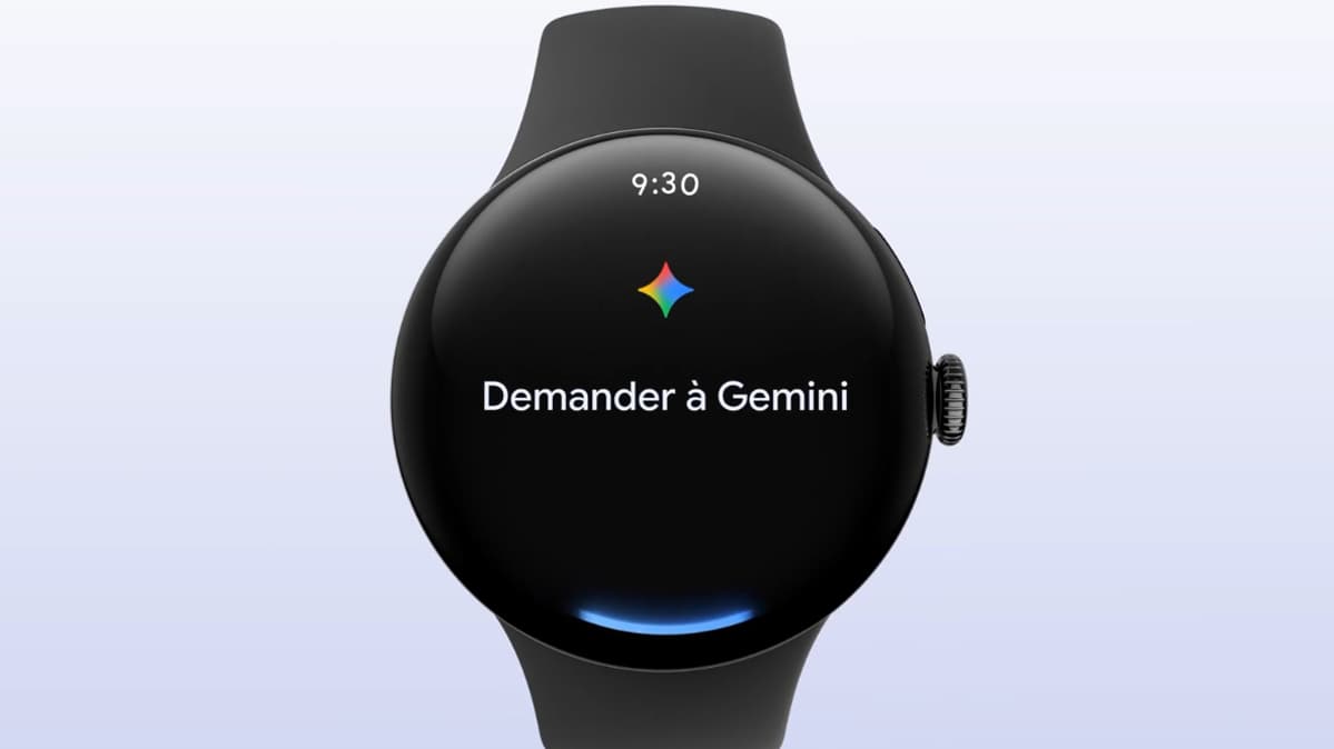 Gemini s'invite désormais sur la Pixel Watch.