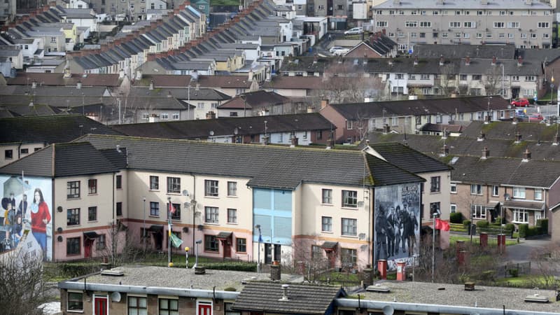 Vue de la ville de Londonderry