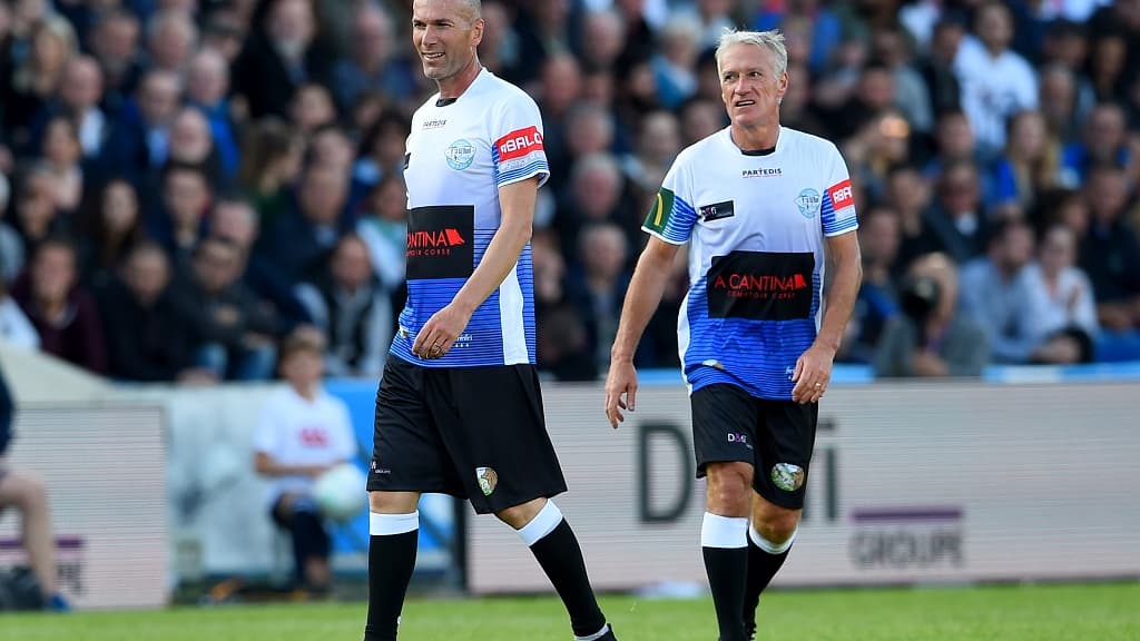 Zidane et Deschamps en mai 2019 Zidane et Deschamps en mai 2019