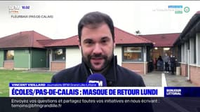 Retour du masque dans les écoles du Pas-de-Calais lundi