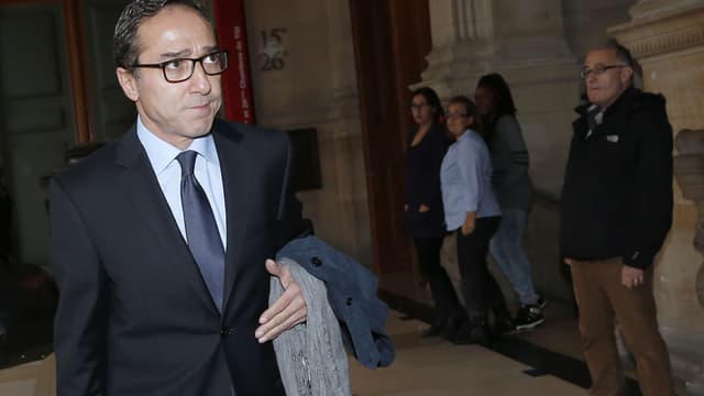 Faouzi Lamdaoui, ancien conseiller de François Hollande, lors de son procès le 5 octobre à Paris.