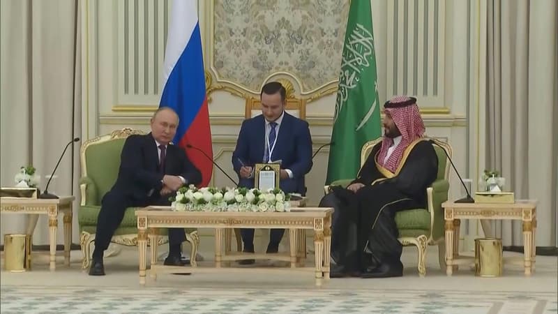 Vladimir Poutine en Arabie saoudite pour discuter avec Mohammed ben Salmane du conflit israélo-palestinien