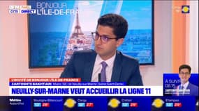 Zartoshte Bakhtiari, maire de Neuilly-sur-Marne, se mobilise pour accueillir la ligne 11 du métro