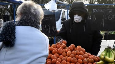 A Crépy-en-Valois, ville de l'Oise touchée par le Coronavirus.