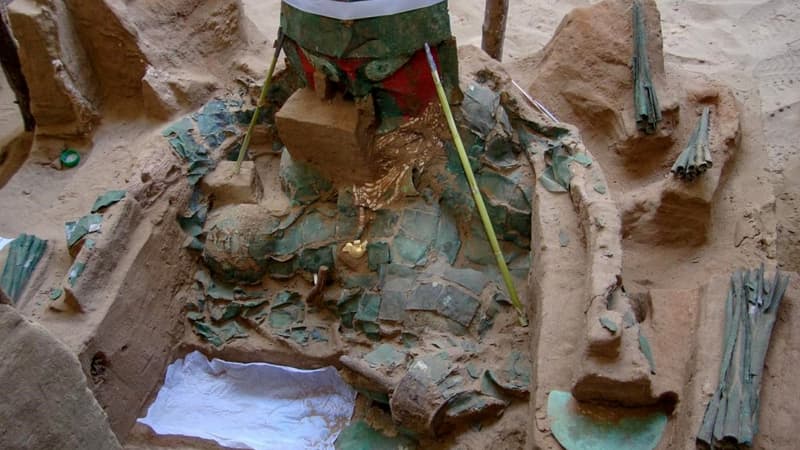 La tombe d'un chirurgien préincaïque, vieille d'un millier d'années, découverte au Pérou