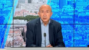 Gérard Collomb sur le plateau de BFMTV le 27 octobre 2021.