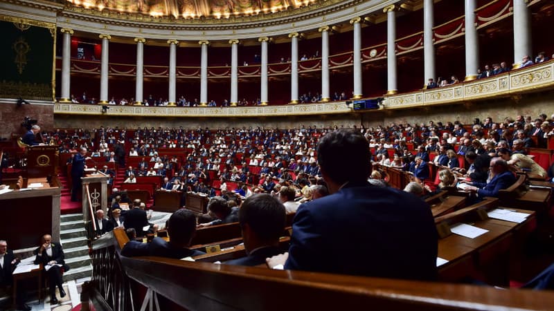 Hémicycle de l'Assemblée nationale 