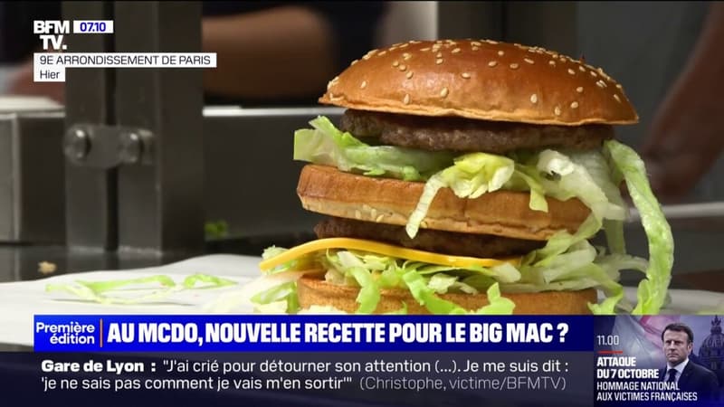 Nouveau Big Mac: ce qui change dans la recette du burger phare de McDo