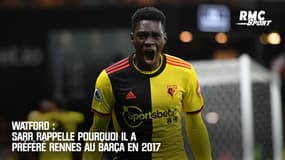Watford : Sarr rappelle pourquoi il a préféré Rennes au Barça en 2017