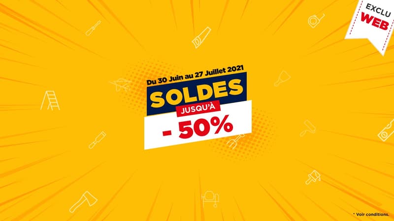 Soldes d'été : Bricomarché propose jusqu'à -50% sur des centaines de produits