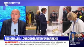 Les régionales sont "clairement un échec" pour LaREM, selon Gérard Collomb