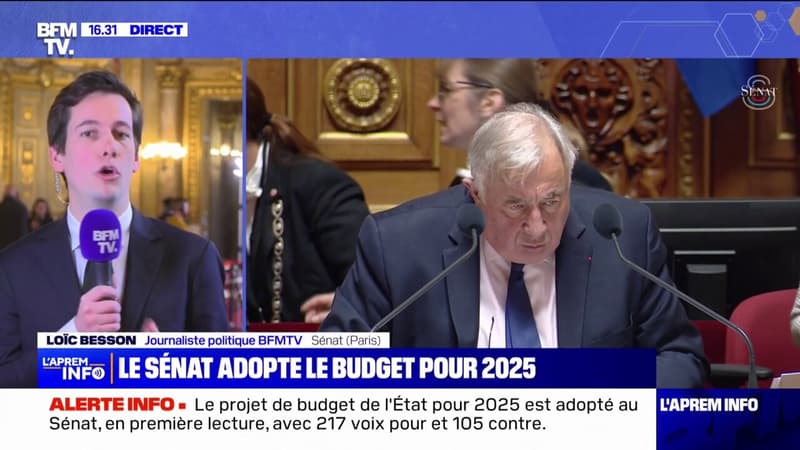 Le projet de budget de l'Etat pour 2025 largement adopté au Sénat en première lecture