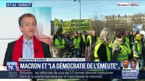 L'édito de Christophe Barbier : Macron et "la démocratie de l'émeute"