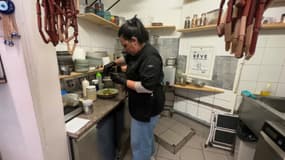 Nawar Abazid, Cheffe du restaurant syrien Nafas à Lyon