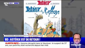 Astérix est de retour dans une nouvelle aventure, "Astérix et le griffon"