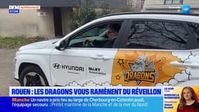 Rouen: Les Dragons, des bénévoles mobilisés pour vous ramener le soir du réveillon