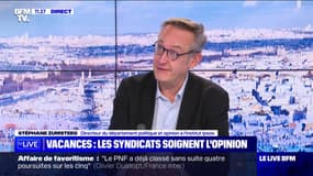 "Plus le temps passe, plus les Français soutiennent les grèves", affirme Stéphane Zumsteeg (Ipsos)