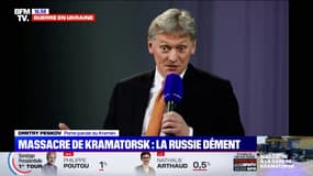 Le porte-parole du Kremlin affirme que la Russie n'est pas à l'origine du bombardement de Kramatorsk