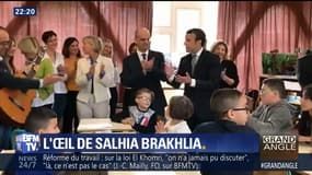 L’œil de Salhia: La rentrée des classes d’Emmanuel Macron à Forbach